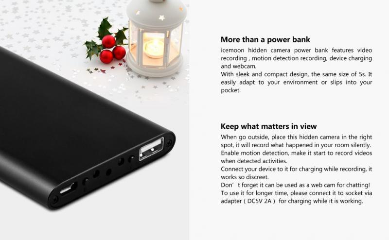 POWER BANK HIDDEN CAMERA